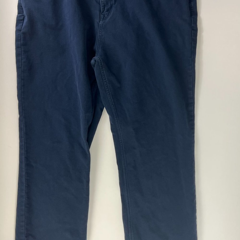 Banana Republic Men's Slim Traveler Pant Navy 42